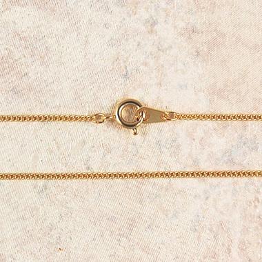 Gold Plated Chain (18") Lobster Claw Clasp - Unique Catholic Gifts