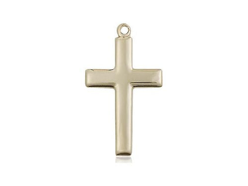 Gold Cross (7/8") - Unique Catholic Gifts