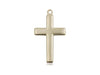 Gold Cross (7/8") - Unique Catholic Gifts