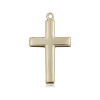 Gold Cross (7/8") - Unique Catholic Gifts