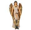 Guardian Angel with Boy Statue Hand Painted (4") - Unique Catholic Gifts