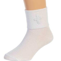 Baptismal Socks Uni-Sex (Size 1-2) - Unique Catholic Gifts
