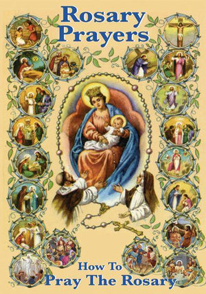 Rosary Prayers How to Pray the Rosary Book - Unique Catholic Gifts