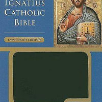 Ignatius Bible - Large Print Edition - Black Bonded Leather RSV - Unique Catholic Gifts