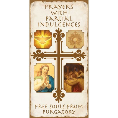 Prayers with Partial Indulgences pamphlet - Unique Catholic Gifts