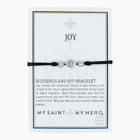 Blessings and Joy Bracelet Silver - Unique Catholic Gifts