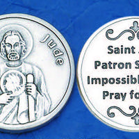 St. Jude Italian Pocket Token Coin - Unique Catholic Gifts