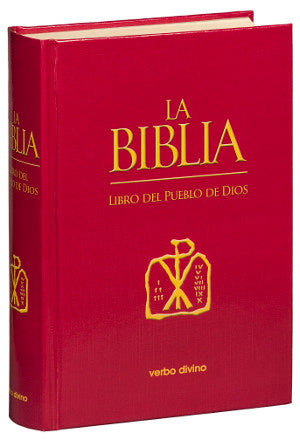 La Biblia. Libro del Pueblo de Dios Edición cartoné con uñeros (Con Indices) - Unique Catholic Gifts