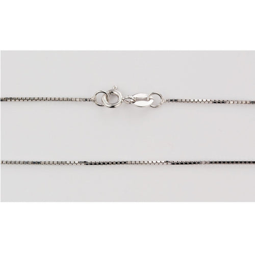 Sterling Silver Box Chain 16" - Unique Catholic Gifts