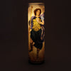 Archangel Raphael God Heals LED Candle Timer - Unique Catholic Gifts