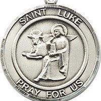 St Luke the Apostle (3/4") - Unique Catholic Gifts