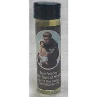 St. Anthony Devotional Oil .25 oz Lily of the Valley Scent - Unique Catholic Gifts