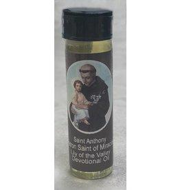 St. Anthony Devotional Oil .25 oz Lily of the Valley Scent - Unique Catholic Gifts