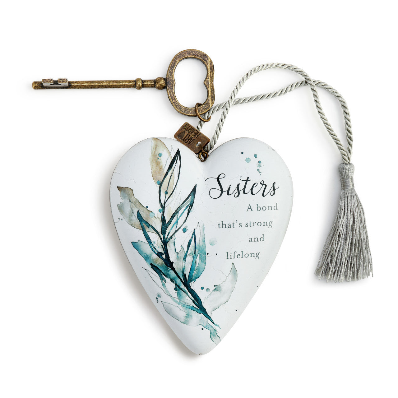 Sisters, a Bond That’s Strong Art- Heart Sculpture - Unique Catholic Gifts