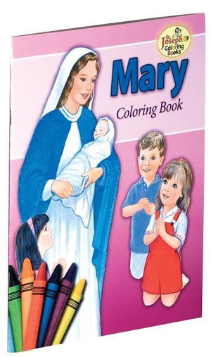 Mary Coloring Book - Unique Catholic Gifts