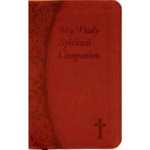My Daily Spiritual Companion (Burgundy Imit. Leather) - Unique Catholic Gifts