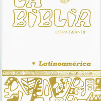 La Biblia Latinoamérica Letra Grande, Blanca - Unique Catholic Gifts