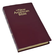 N.A.B. Gift & Award Bible (Burgundy) Leatherette - Unique Catholic Gifts