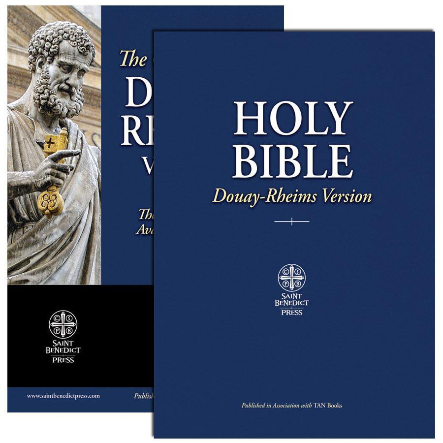 Douay-Rheims Bible (Quality Paperbound) Holy Scripture - Unique Catholic Gifts