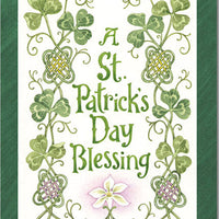 A Saint Patrick’s Day Blessing St. Patrick’s Day Card Greeting Card - Unique Catholic Gifts