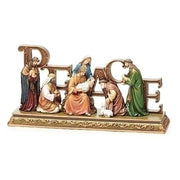 Peace Nativity Set  6"H - Unique Catholic Gifts