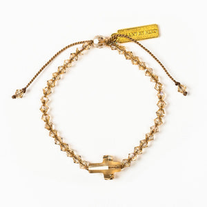 Golden Shadow Radiant Let there be Light Bracelet - Unique Catholic Gifts