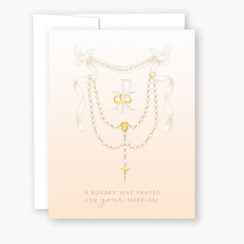 A Rosary was Prayed for your Marriage - Unique Catholic Gifts