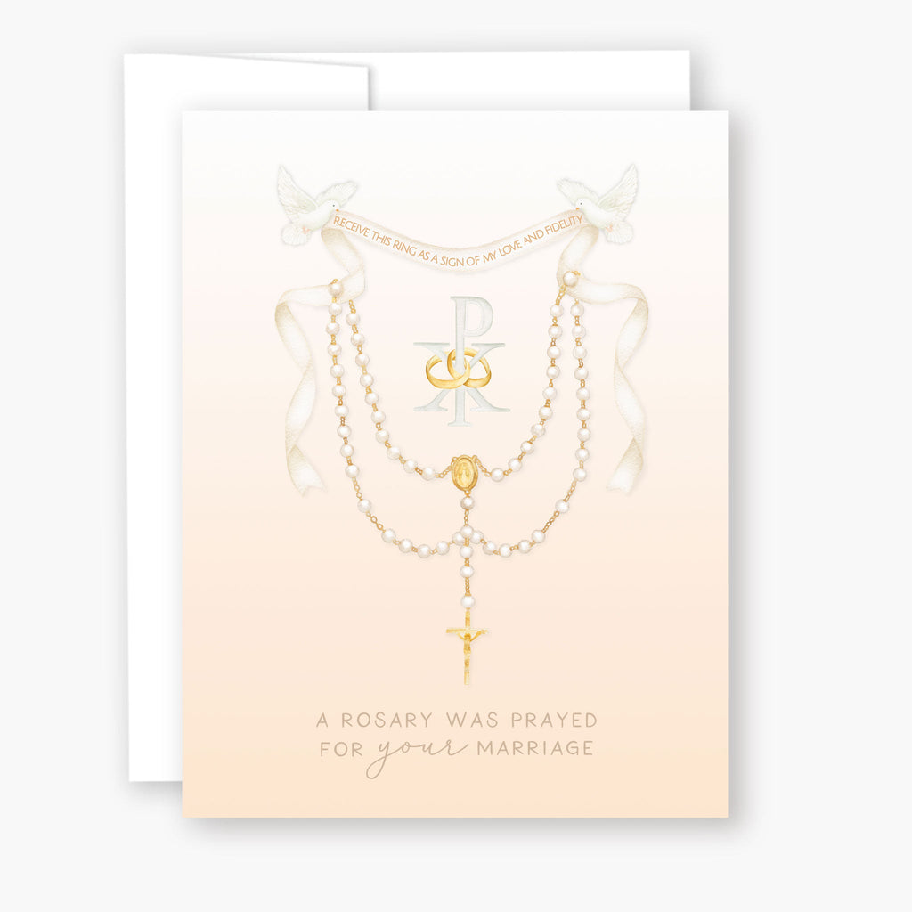 A Rosary was Prayed for your Marriage - Unique Catholic Gifts