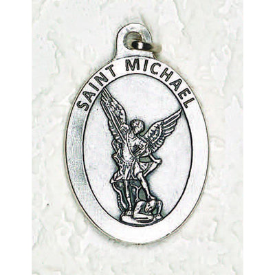 Saint Michael Extra Large Medal  1-1/2
