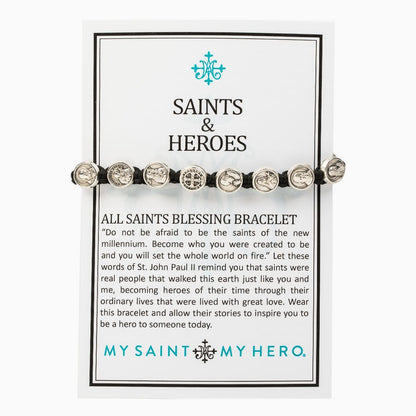 Saints and Heroes All Saints Bracelet - Unique Catholic Gifts