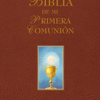 Biblia de mi Primera Comunión (Marrón). - Unique Catholic Gifts