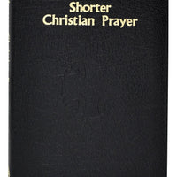 Shorter Christian Prayer (Black Leather) - Unique Catholic Gifts
