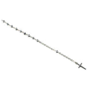 Silver Heart Decade Rosary Bracelet - Unique Catholic Gifts