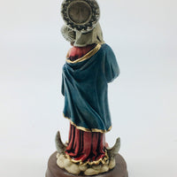 Our Lady of the Rosary Statue (9") - Unique Catholic Gifts