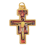 San Damiano Cross/Crucifix with Cord(6") - Unique Catholic Gifts