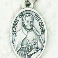 Saint Paul of the Cross Pray for Us Medal (1") - Unique Catholic Gifts