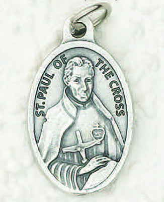 Saint Paul of the Cross Pray for Us Medal (1
