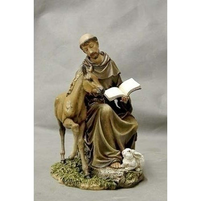 St Francis Statue 8.5 inches - Unique Catholic Gifts