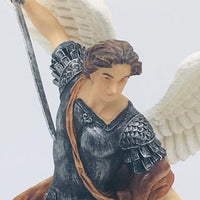 St. Michael Conquering Evil Statue Color (7 8/9") - Unique Catholic Gifts