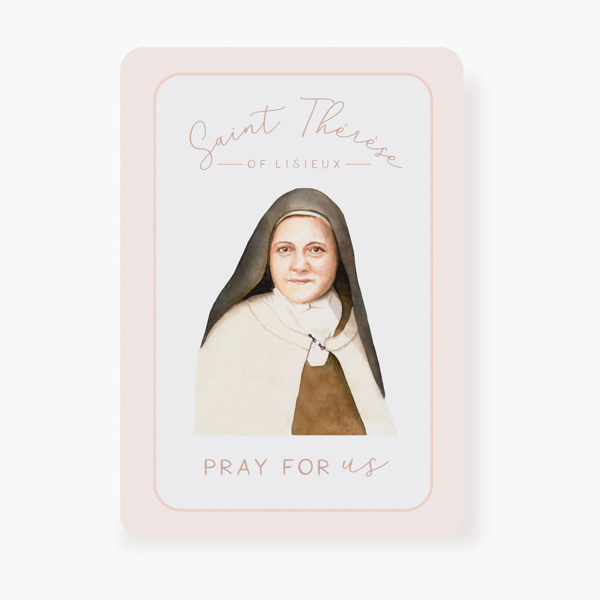 St. Therese Prayer Card | Pray For Us - Unique Catholic Gifts