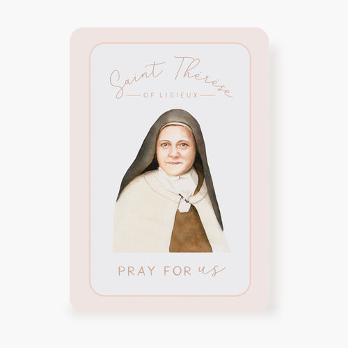 St. Therese Prayer Card | Pray For Us - Unique Catholic Gifts
