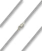 20 inch Sterling Silver Curb Chain with Lobster Claw - Carded - Unique Catholic Gifts