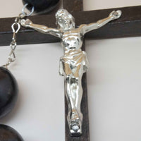 Wall Wood Rosary, 50" Long and Italian - Unique Catholic Gifts