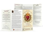 The Surrender Novena Trifold Holy Cards Wallet Size - Unique Catholic Gifts
