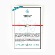 Divine Mercy String Bracelet "Trust" - Unique Catholic Gifts