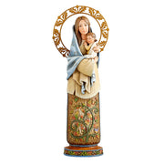 Madonna and Child Fall Season Statue 10" - Unique Catholic Gifts