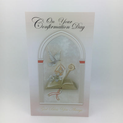 On Your Confirmation Day Greeting Card - Unique Catholic Gifts