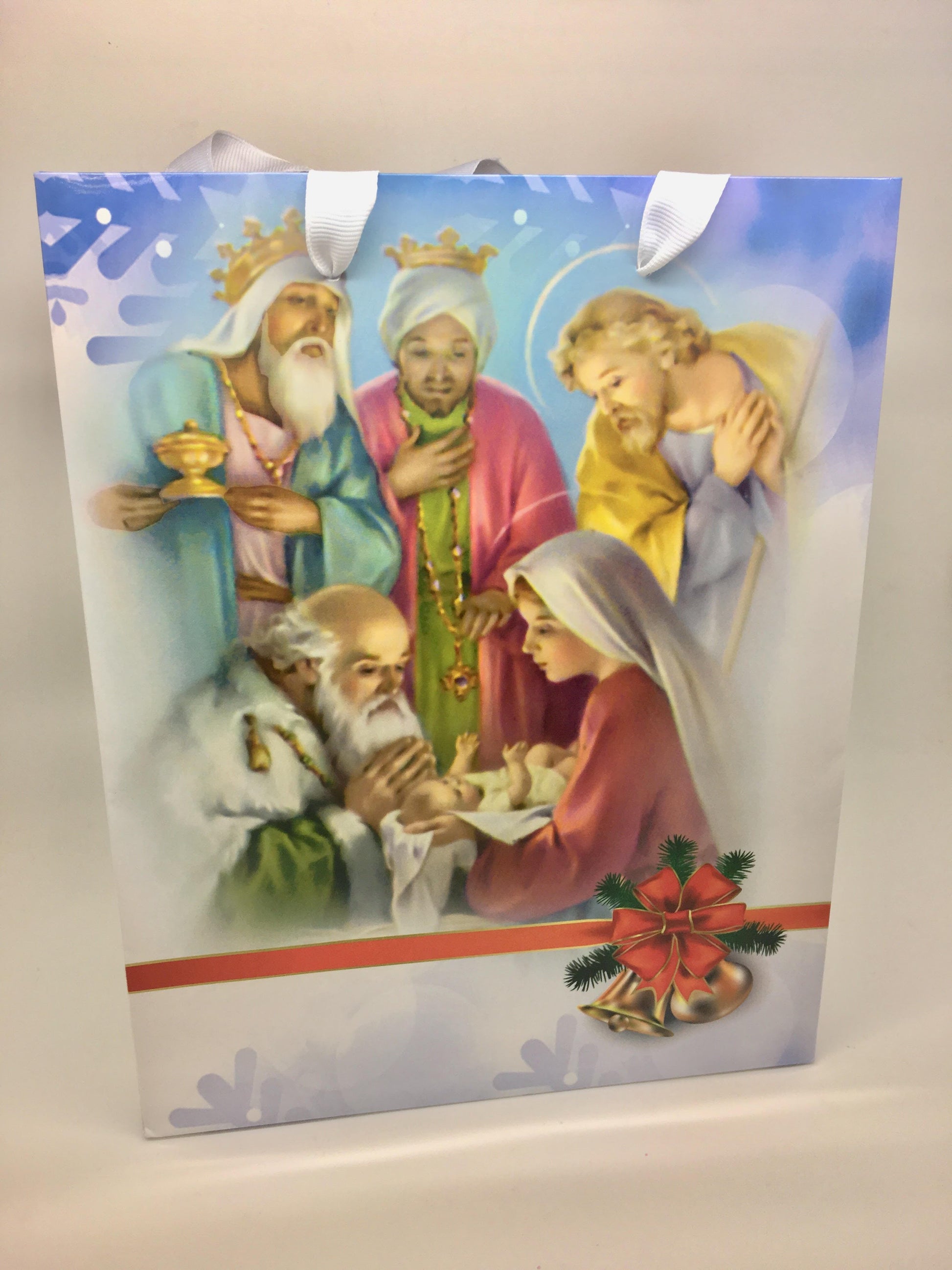 Nativity with Three Kings Gift Bag (Medium) - Unique Catholic Gifts