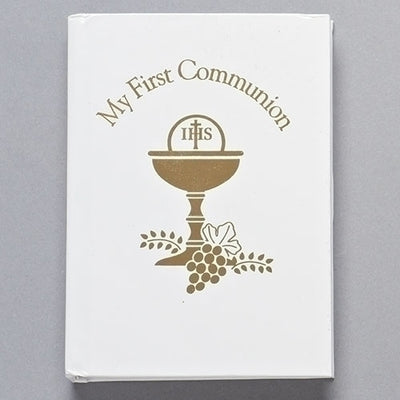 My First Communion Book (White) - Unique Catholic Gifts